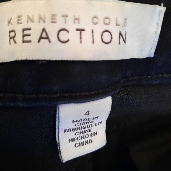 Kenneth Cole Reaction Black Skinny Jeans Size 4 - Picture 5 of 9